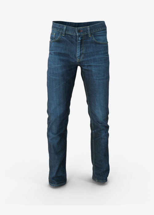 Federal Slim Straight Leg Jeans Dark Blue